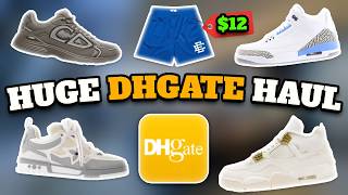 MASSIVE DHGATE SNEAKER HAUL (with links!!)