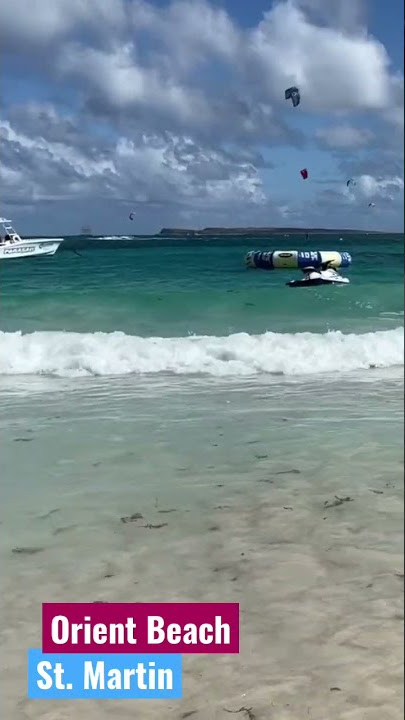 Orient Beach in St. Martin #shorts #nudebeach