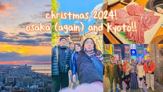 🇯🇵yearly christmas celebration in japan!🎄 // 🍡🏮 osaka, kyoto day trips ⛩️