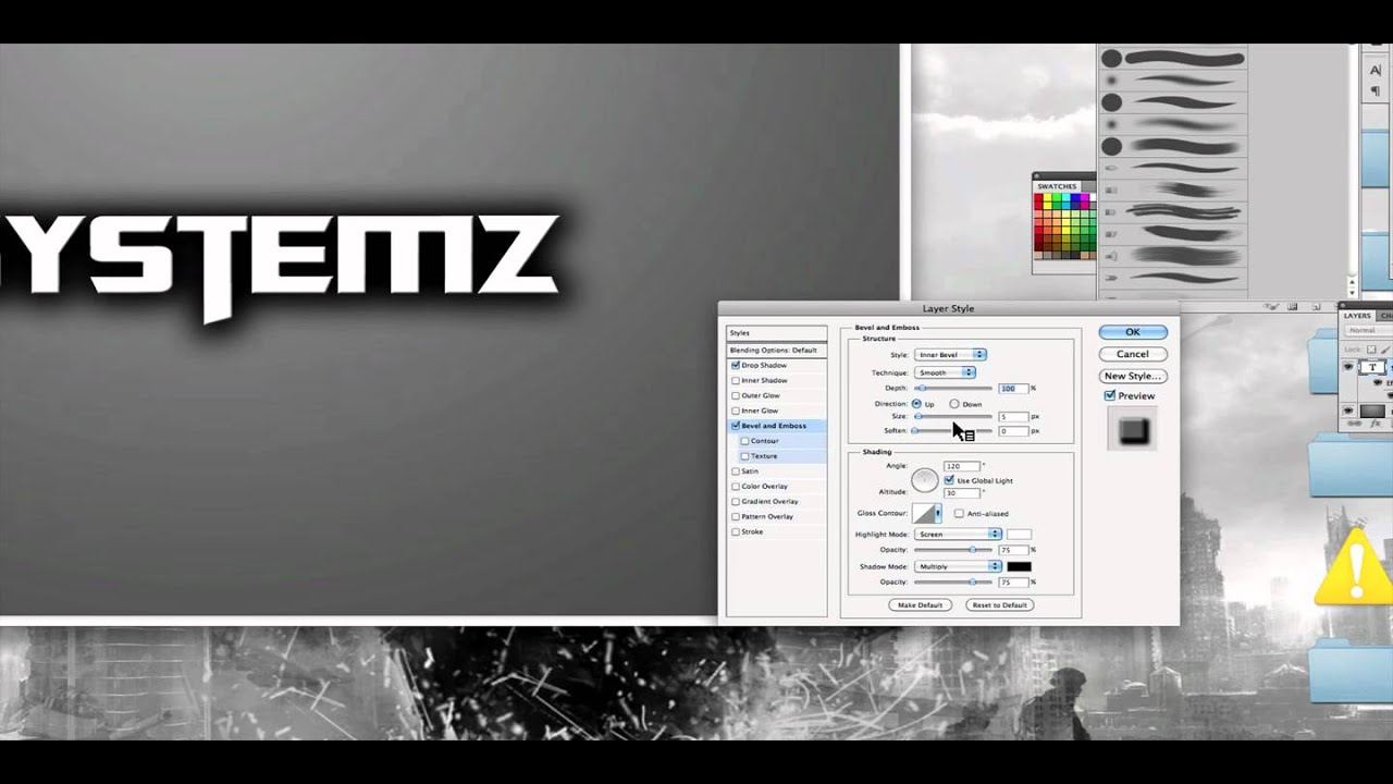 [Photoshop CS5] Cool Logo