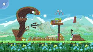 Angry Birds Friends Level 10 Tournament 1727 three stars NO POWER-UP walkthrough 2026-04-02 screenshot 3