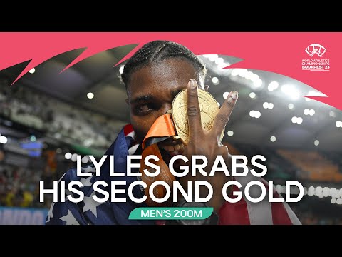 Noah Lyles completes magic sprint double ? | World Athletics Championships Budapest 23