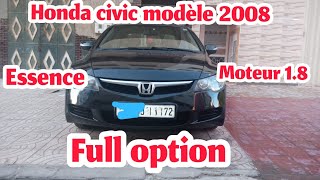 Honda civic full option a vendre Bon état 0641956301
