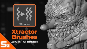 XTractor Brushes: ZBrush All Brushes