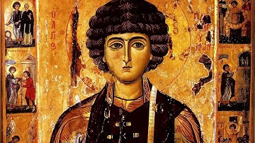 Lost Old Byzantine stichera to St. Panteleimon - Octoechos