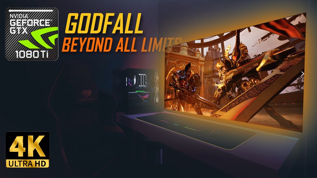 4K60fps Godfall - GTX 1080 Ti  Beyond all limits seasons  realism   + Cinematic RGB Ambiance..