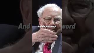 Warren Buffett on Focus!