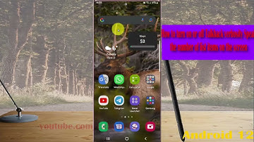 Samsung S22 : How to turn on or off Talkback verbosity Speak the number of list items on the screen