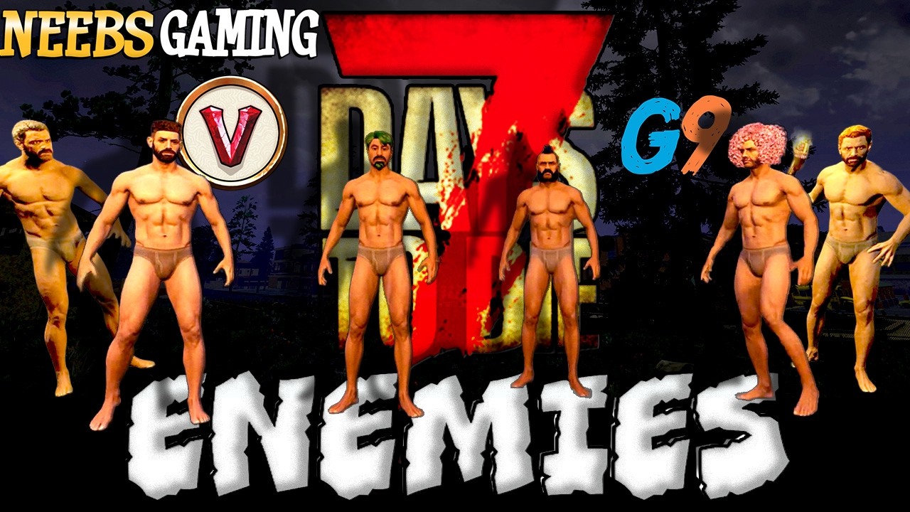 Team GLOCK9 vs. Team VERTIIGO - 7D2D competitive (ENEMIES day 1)