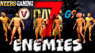 Team GLOCK9 vs. Team VERTIIGO - 7D2D competitive (ENEMIES day 1)