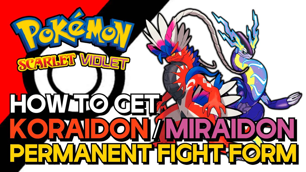 Pokemon Scarlet & Violet - Koraidon gets Battle Form (HQ) 