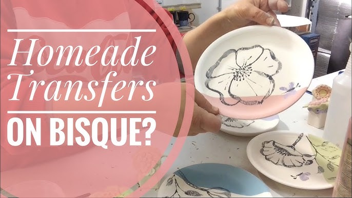 Underglaze transfer tutorial, Sanbao Studio 