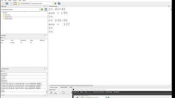 07  Operaciones Aritméticas  | GNU Octave /  MATLAB