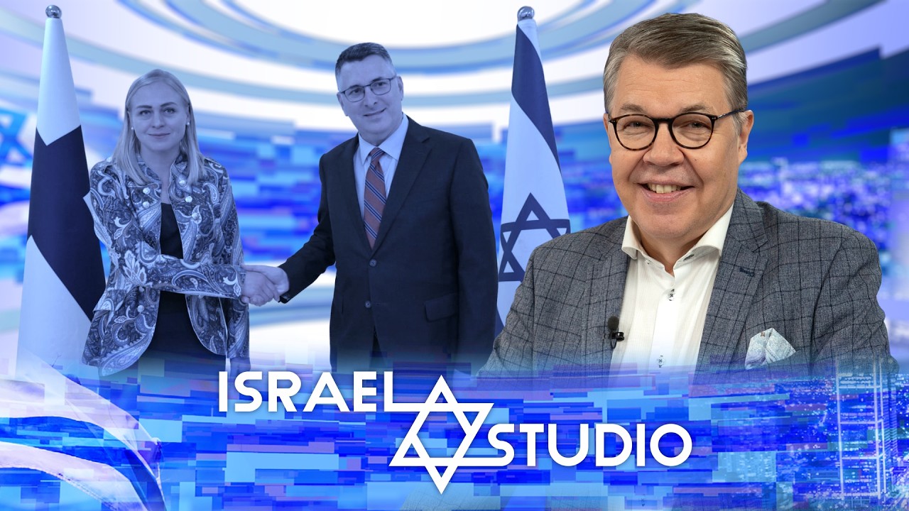 Israel-studio 98: Ulkoministerit Valtonen Israelissa ja Gideon Sa'ar YK:ssa