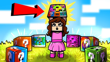 Minecraft: BLOCKCEPTION LUCKY BLOCK! (6 LUCKY BLOCKS COMBINED!) Mod Showcase