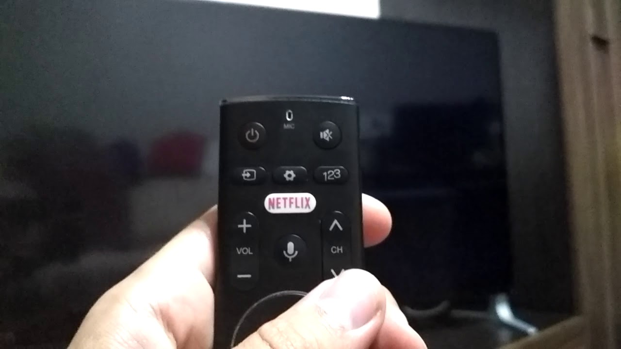 Activating cursor control with the remote control LeEco Super4-X43 Pro