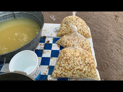 Como hago el nixtamal en el rancho !!