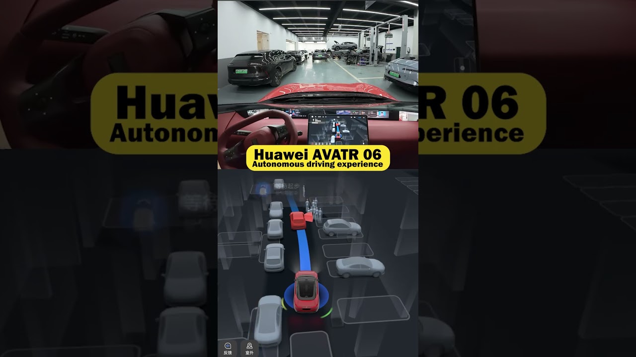 Every car should use Huawei's self-driving technology, including tesla🤔