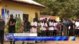 ELECTION UPDATE: RESIDENTS VOTE HASSLE-FREE IN PARTS OF FCT