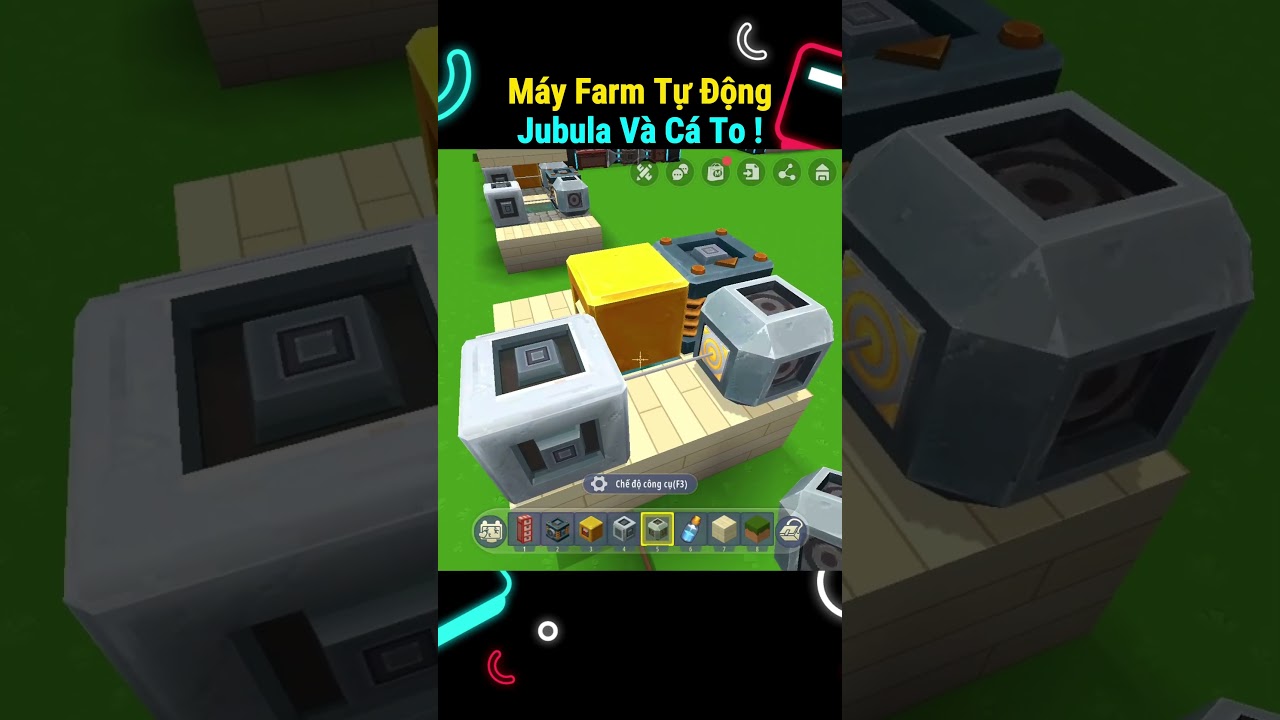 CÁCH LÀM MÁY FARM CÂY TRỒNG KHỐI TỰ ĐỘNG 