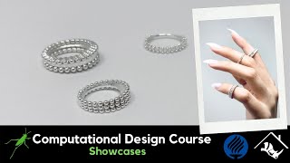 No.15_Computational Jewelry Design with Grasshopper3D & Rhino3D screenshot 5