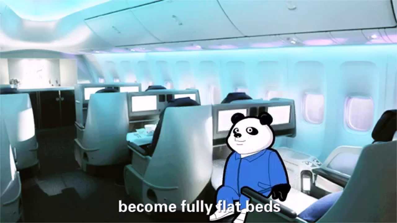 Follow Mr. Panda to Experience Air China Boeing 7478 YouTube