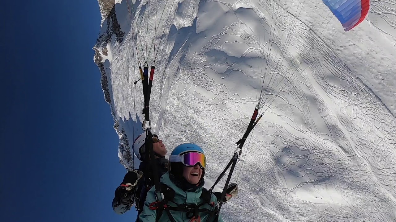 Gleitschirm Tandemflug auf der Belalp