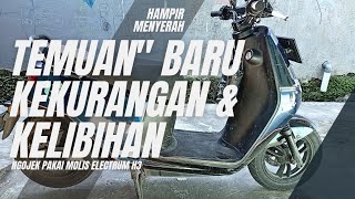 Surprising New Findings: Pros and Cons of Using an Electrum H3 Electric Motorcycle for Ridesharing
