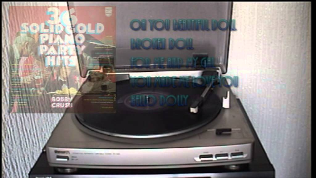 Bobby Crush Solid Gold Piano Party Hits 1/2 Selection