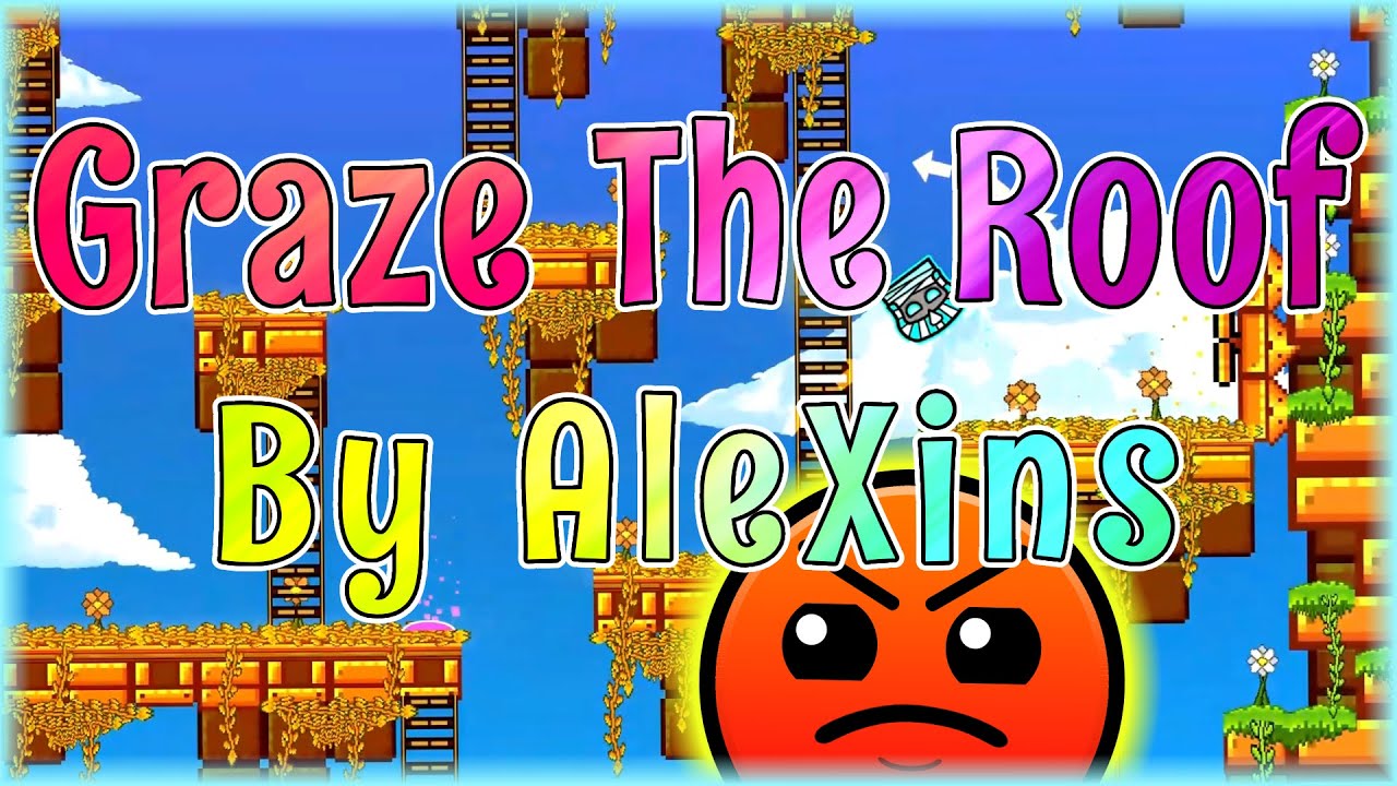 Graze The Roof (By AleXins) [All Coins] | Geometry Dash