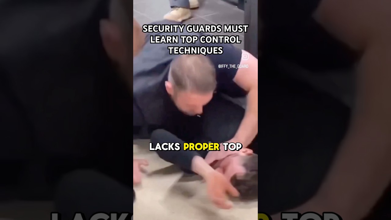 Охранники должны освоить лучшие методы контроля 