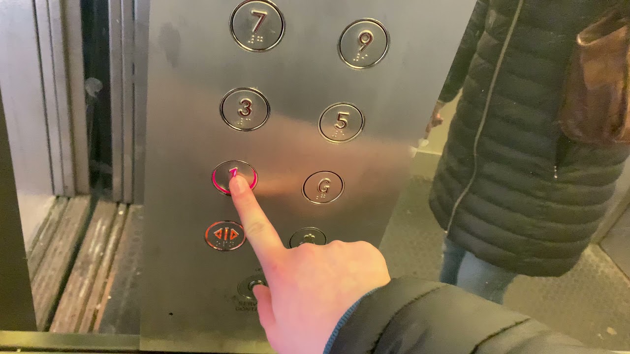 Generic lift at Multi story car park basildon