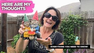 Garden Gnome Statue Review | Smadeer Couple Gnome Decor