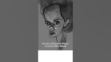 (Art Tip) Why you should flip your canvas when drawing #shorts