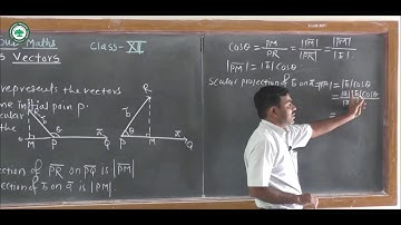XII.Sci (Math) || Topic: Vectors || By Prof. Waybase Sachin