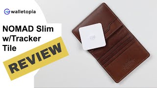 NOMAD Tile wallet // excellent quality, difficult to lose!
