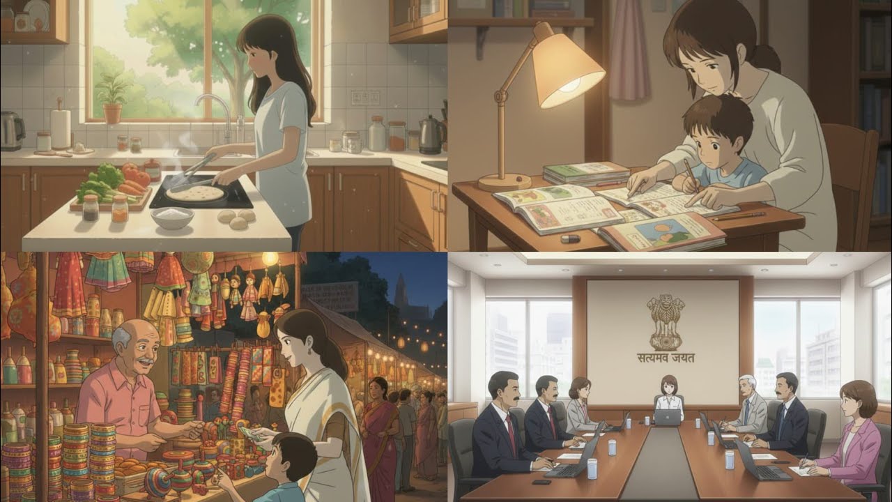 “Morning Routine to Night 🌸 | A Mother’s Ghibli-Style Daily Life ASMR”   