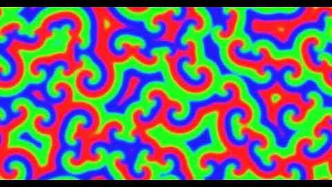 Larger spirals in the Rock-Paper-Scissors reaction-diffusion equation