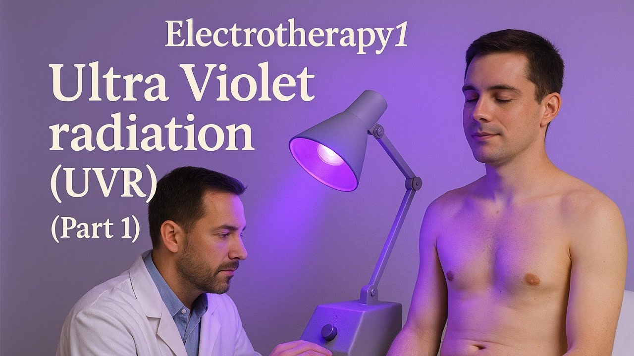 Lec 7♥️ ll Electrotherapy1 ll Ultra Violet radiation ( UVR )✅🌷 [ Part 1] ll By: Dr.Mohamed Sakr 🤍✨