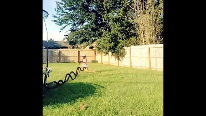 Nicole Cedeno gun-ex system side lunge with single...