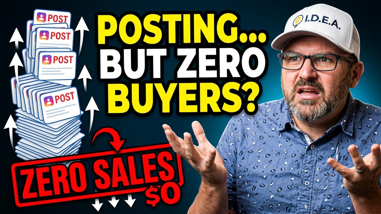 Chris Inman explaining why small business marketing content isn’t generating leads or client conversations