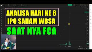 Analisa hari ke 8 IPO saham WBSA !! Saat nya Mode FCA