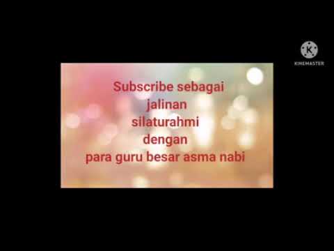 ASMA NABI UNTUK TERAPI PENYAKIT STRUK