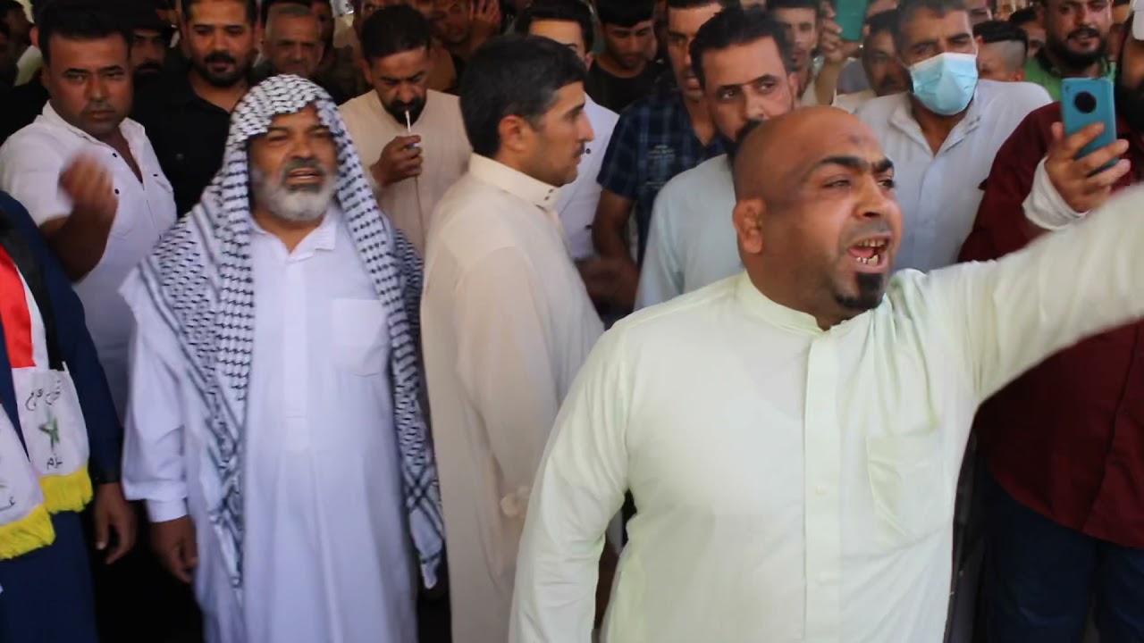 زيارة الشيخ خميس الخنجر يوم الجمعة الى مضيف الشيخ صلاح مزاحم الجبوري في قره تبة.