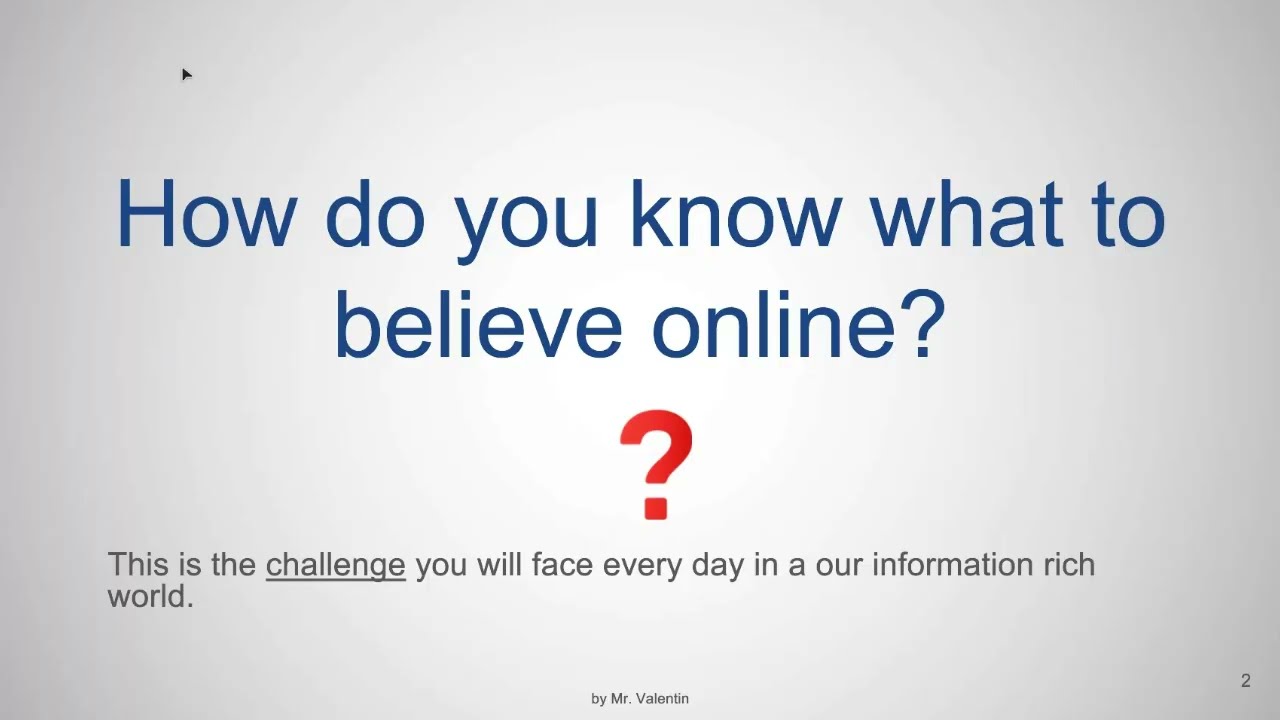 L1 What is Lateral Reading?