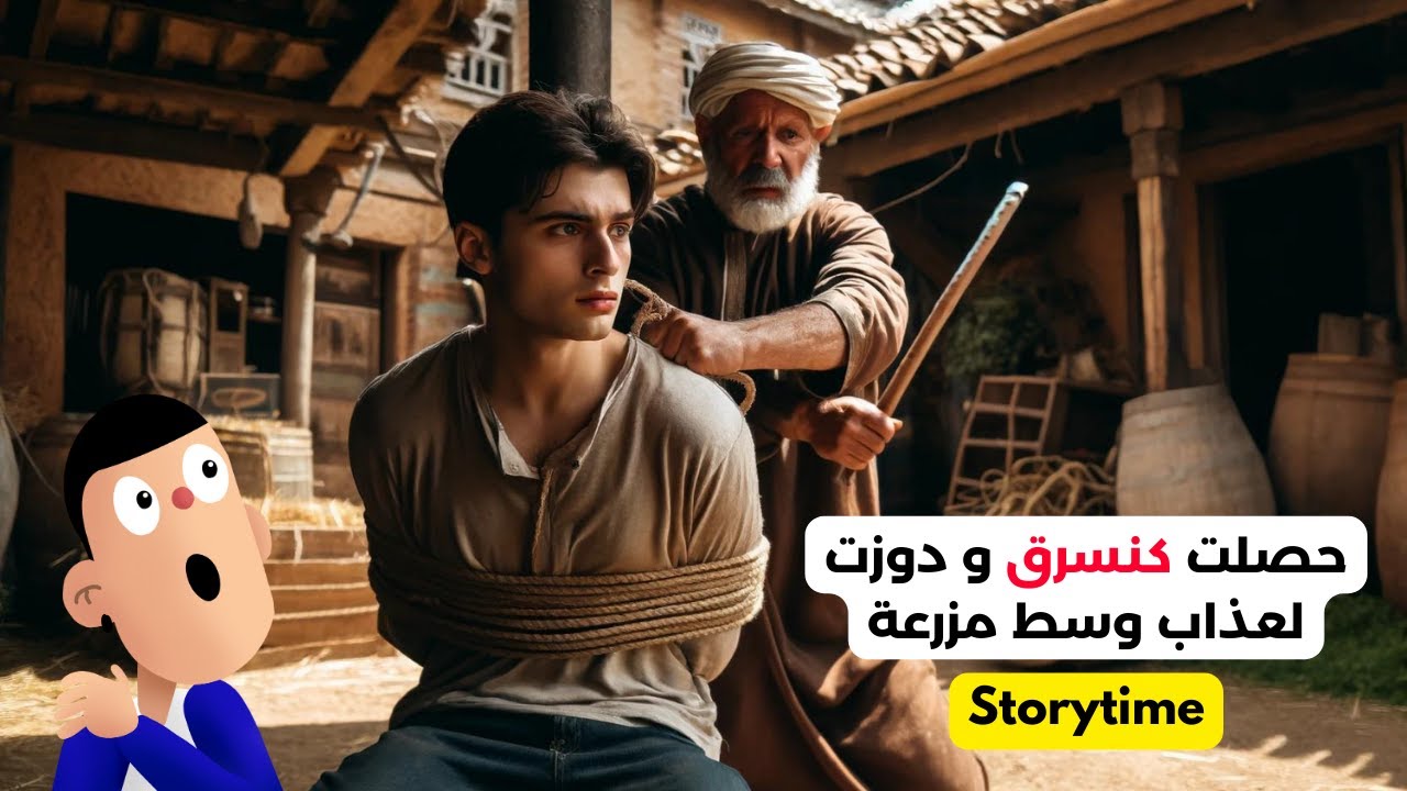 حصلت كنسرق و دوزت لعذاب وسط مزرعة