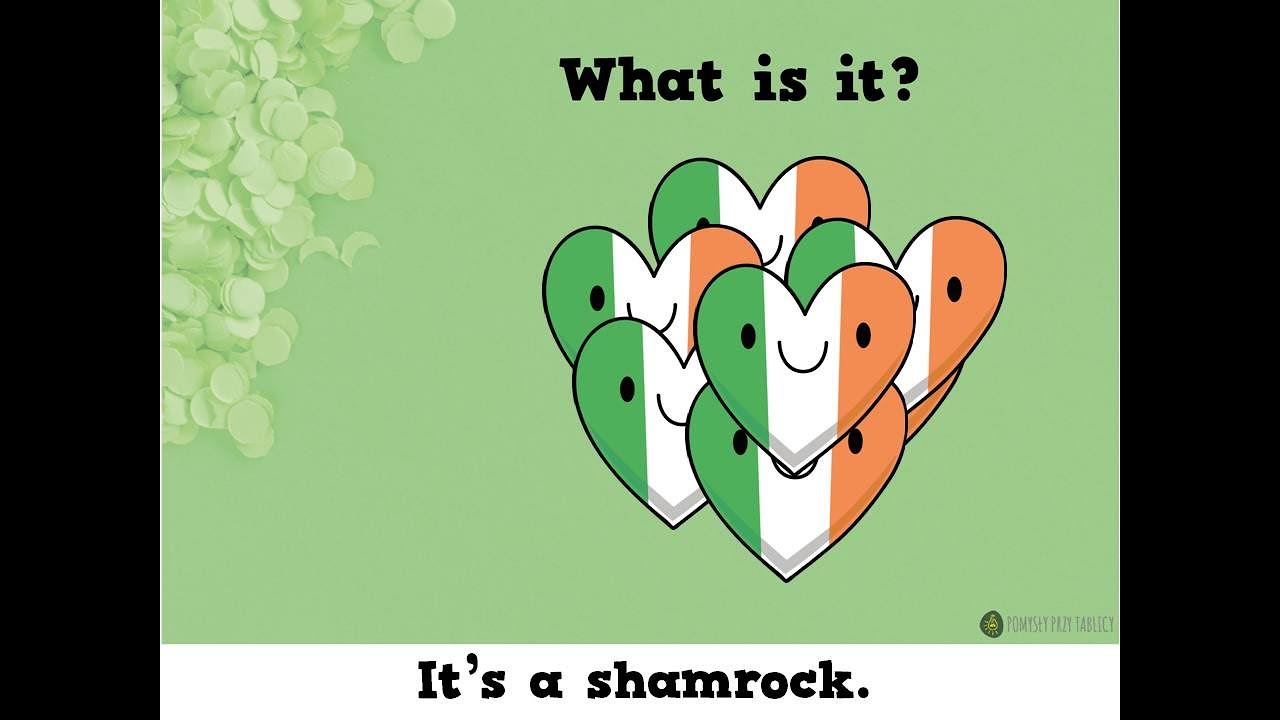 Preznetacja St Patricks Day Symbols