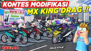 THE COOLEST MX KING DRAG BIKE MODIFICATION CONTEST JOGJA STYLE IN ROBLOX !! RDID ROLEPLAY - Roblox screenshot 5