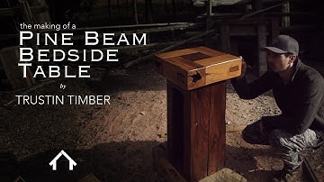 Chainsaw - Timber Frame - Bedside Table