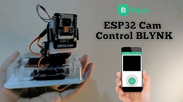 Pan Tilt Cam Nodemcu Dual Servo Motors with BLYNK Control